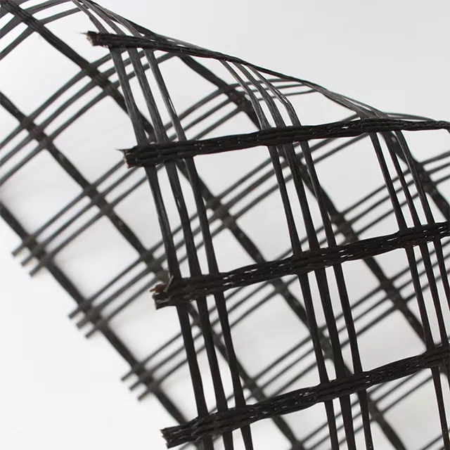 Geomalla de fibra de vidrio