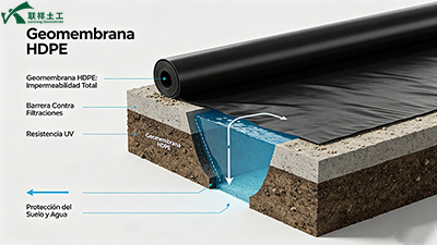Geomembrana HDPE: Material Impermeable Ideal para Proyectos de Ingeniería