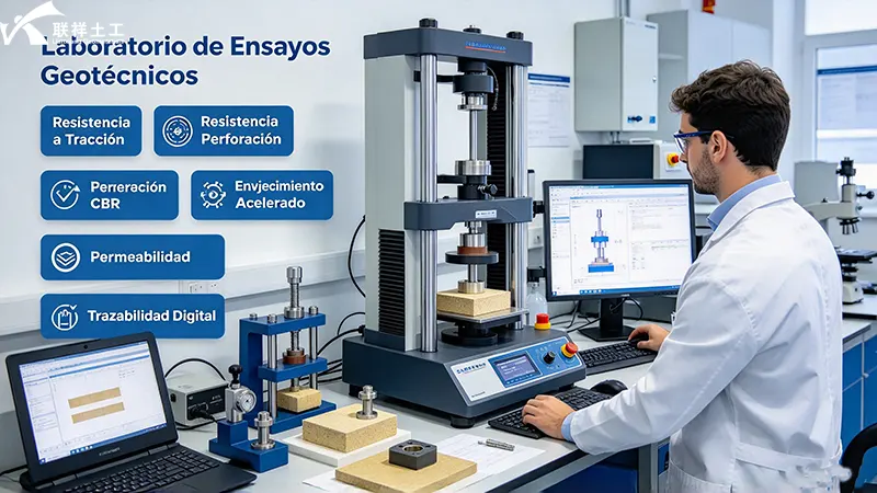 Laboratorio ensayos geotécnicos Lianxiang Group